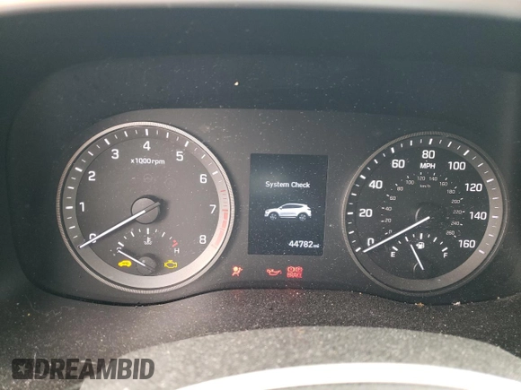 2019 Hyundai Tucson Ultimate with VIN KM8J3CALXKU894487, listed as a Copart auction lot 47435733 with 44,782 mi miles. Bid and sale history available at carsss.com. Image 9.