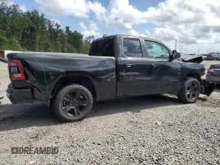 2023 Ram 1500 Big Horn with VIN 1C6SRFBT6PN514870, listed as a Copart auction lot 66008964 with 22,253 mi miles and Salvage Title. Bid and sale history available at carsss.com. Image 3.