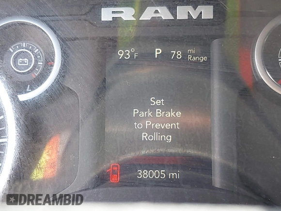 2022 Ram 1500 Big Horn with VIN 1C6SRFFT8NN137742, listed as a IAAI auction lot 42091761 with 38,005 mi miles and . Bid and sale history available at DreamBid. Image 16.