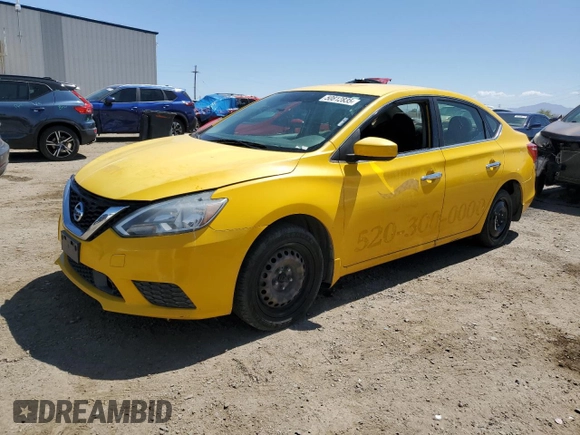 2018 Nissan Sentra S with VIN 3N1AB7AP4JY323254, listed as a Copart auction lot 50812835 with 229,712 mi miles and Salvage Title. Bid and sale history available at DreamBid. Image 1.