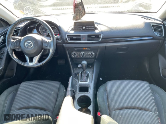 2014 Mazda 3 i Touring with VIN JM1BM1V78E1114550, listed as a Copart auction lot 57202185 with 100,722 mi miles and Clean Title. Bid and sale history available at DreamBid. Image 9.