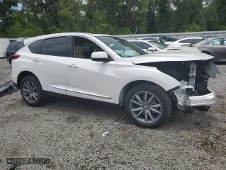 2023 Acura RDX w/Technology Package with VIN 5J8TC1H51PL004739, listed as a Copart auction lot 62751094 with 0 mi miles and Salvage Title. Bid and sale history available at carsss.com. Image 4.