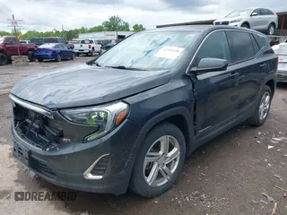 2018 GMC Terrain SLE z VIN 3GKALMEX8JL127404, wystawiony jako IAAI lot #42314478 z przebiegiem 71 926 mil mil oraz . Historia ofert i sprzedaży dostępna na DreamBid. Obrazek 2.