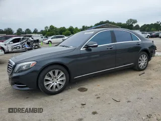 2015 Mercedes-Benz S 550 z VIN WDDUG8CB9FA097040, wystawiony jako Copart lot #55966445 z przebiegiem 117 941 mil mil oraz Szkoda całkowita • Salvage title. Historia ofert i sprzedaży dostępna na DreamBid. Obrazek 1.