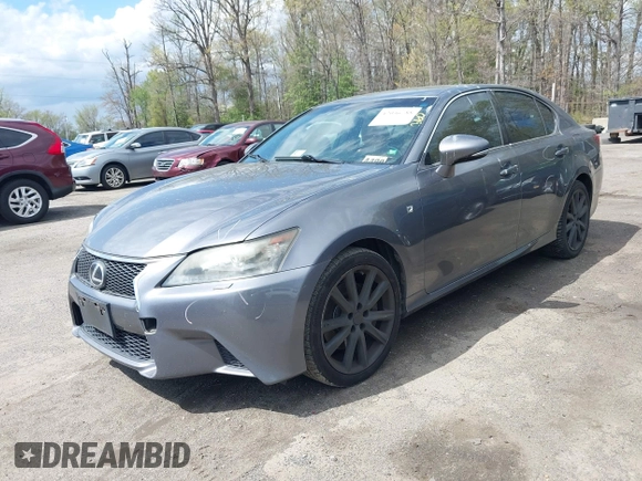 2014 Lexus GS 350 with VIN JTHCE1BL2E5022327, listed as a IAAI auction lot 42036788 with 179,088 mi miles. Bid and sale history available at carsss.com. Image 17.
