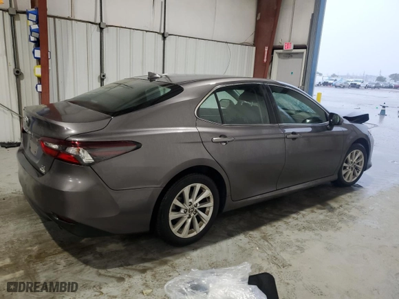 2023 Toyota Camry LE with VIN 4T1C11AK3PU749535, listed as a Copart auction lot 53484915 with 42,262 mi miles and Salvage Title. Bid and sale history available at carsss.com. Image 3.