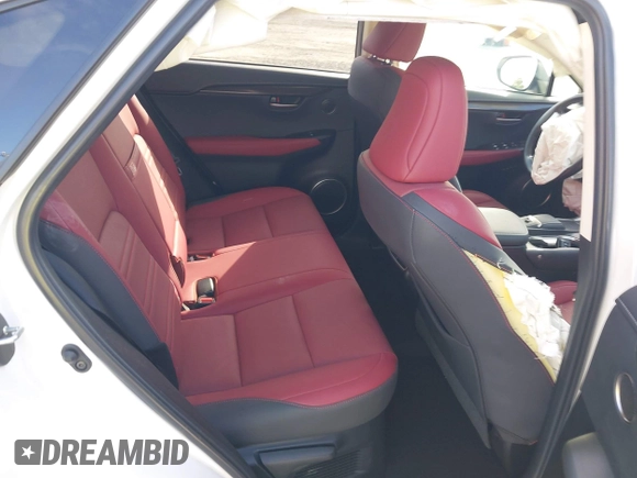 2021 Lexus NX 300 with VIN JTJGARBZXM5032858, listed as a IAAI auction lot 42499130 with 34,738 mi miles and . Bid and sale history available at DreamBid. Image 8.