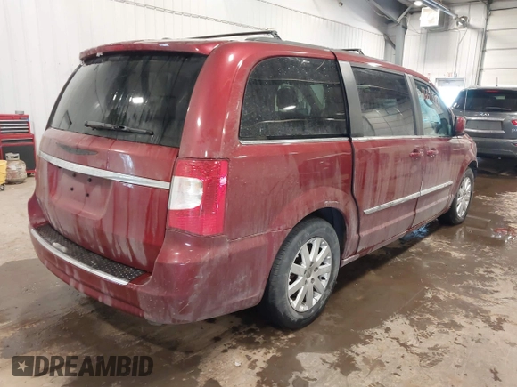 2015 Chrysler Town & Country Touring with VIN 2C4RC1BG1FR717939, listed as a IAAI auction lot 41667583 with 1 mi miles. Bid and sale history available at carsss.com. Image 4.
