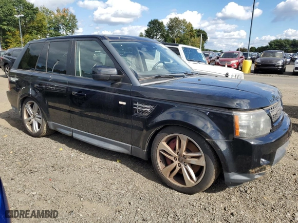 2013 Land Rover Range Rover Sport SC with VIN SALSH2E49DA768349, listed as a Copart auction lot 74351494 with 102,643 mi miles and Salvage Title. Bid and sale history available at carsss.com. Image 4.