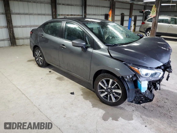 2022 Nissan Versa SV z VIN 3N1CN8EV5NL848664, wystawiony jako Copart lot #58550235 z przebiegiem 56 891 mil mil oraz Szkoda całkowita • Salvage title. Historia ofert i sprzedaży dostępna na DreamBid. Obrazek 4.