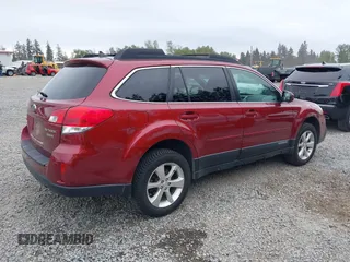 2014 Subaru Outback Limited with VIN 4S4BRDLC1E2237552, listed as a IAAI auction lot 42140118 with 113,650 mi miles and . Bid and sale history available at DreamBid. Image 4.