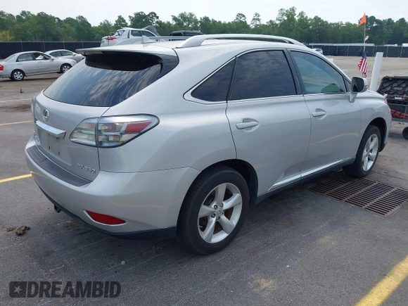 2010 Lexus RX 350 with VIN 2T2BK1BA9AC068914, listed as a IAAI auction lot 42600468 with 193,801 mi miles and . Bid and sale history available at DreamBid. Image 4.