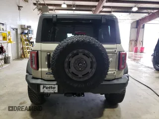 2022 Ford Bronco with VIN 1FMEE5DH7NLB58518, listed as a Copart auction lot 51950435 with 7,175 mi miles and Salvage title. Bid and sale history available at DreamBid. Image 6.