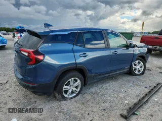 2024 GMC Terrain SLE with VIN 3GKALTEG4RL366051, listed as a Copart auction lot 62989115 with 12,495 mi miles and Clean title. Bid and sale history available at DreamBid. Image 3.