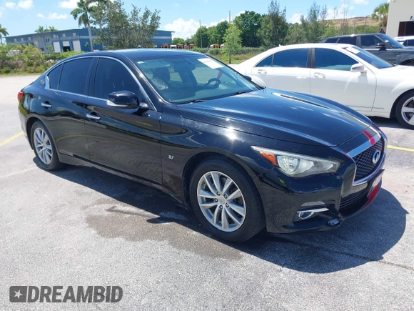 2015 Infiniti Q50 Premium with VIN JN1BV7AR2FM408326, listed as a IAAI auction lot 42580193 with 167,185 mi miles and . Bid and sale history available at DreamBid. Image 1.