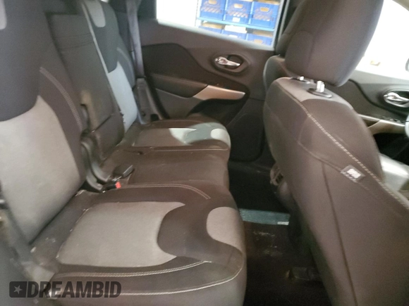 2017 Jeep Cherokee Sport with VIN 1C4PJLAB0HW669407, listed as a Copart auction lot 49335905 with 168,743 mi miles and Salvage Title. Bid and sale history available at carsss.com. Image 11.