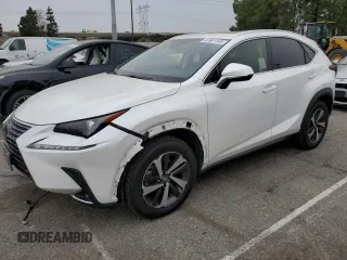 2020 Lexus NX with VIN JTJDARBZ3L5004692, listed as a Copart auction lot 47661145 with 22,631 mi miles and Salvage Title. Bid and sale history available at carsss.com. Image 1.