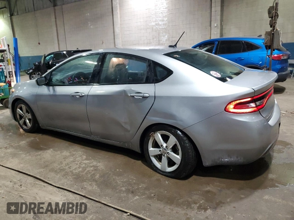 2015 Dodge Dart SXT with VIN 1C3CDFBB8FD344488, listed as a Copart auction lot 83603154 with 129,646 mi miles and Clean Title. Bid and sale history available at DreamBid. Image 2.