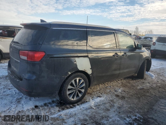 2015 Kia Sedona SX with VIN KNDMC5C15F6037710, listed as a Copart auction lot 89077365 with 165,143 mi miles and Clean Title. Bid and sale history available at carsss.com. Image 3.