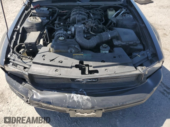 2006 Ford Mustang Standard with VIN 1ZVFT80N965249143, listed as a Copart auction lot 61683715 with 140,378 mi miles and Salvage title. Bid and sale history available at DreamBid. Image 11.