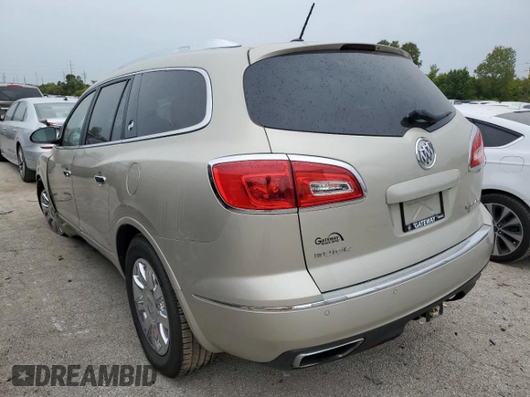 2014 Buick Enclave Leather with VIN 5GAKRBKD1EJ206232, listed as a Copart auction lot 67586913 with 58,763 mi miles and Clean Title. Bid and sale history available at carsss.com. Image 2.