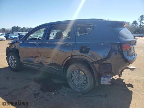2020 Hyundai Santa Fe SE with VIN 5NMS2CADXLH215380, listed as a Copart auction lot 45696615 with 73,046 mi miles and Salvage Title. Bid and sale history available at carsss.com. Image 2.