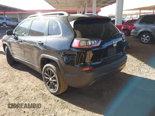 2021 Jeep Cherokee Latitude with VIN 1C4PJLCB2MD156274, listed as a IAAI auction lot 40850430 with 50,375 mi miles. Bid and sale history available at carsss.com. Image 3.