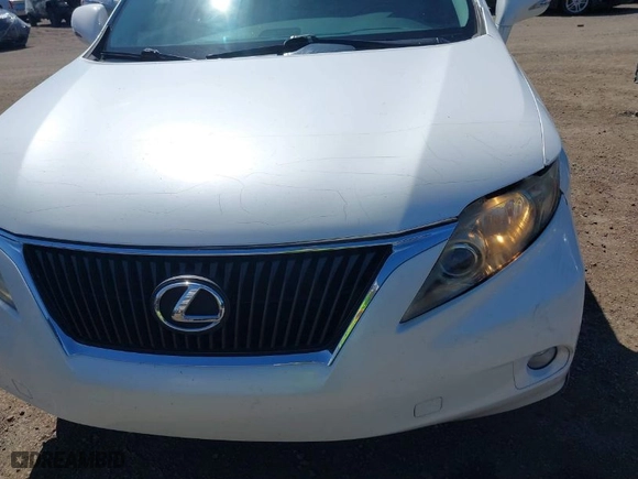 2010 Lexus RX 350 with VIN JTJZK1BA6A2405599, listed as a IAAI auction lot 41830695 with 192,080 mi miles. Bid and sale history available at carsss.com. Image 6.