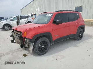 2020 Jeep Renegade Sport with VIN ZACNJAAB2LPL52923, listed as a Copart auction lot 48816875 with 32,377 mi miles and Salvage Title. Bid and sale history available at carsss.com. Image 1.