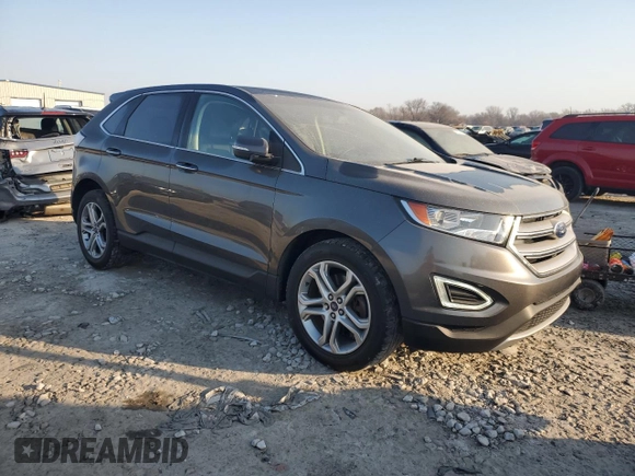 2016 Ford Edge Titanium with VIN 2FMPK4K91GBB66916, listed as a Copart auction lot 48608635 with 172,484 mi miles and Clean Title. Bid and sale history available at carsss.com. Image 4.