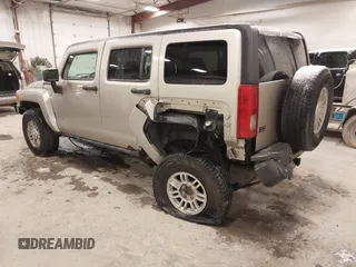 2007 Hummer H3 SUV with VIN 5GTDN13E078250892, listed as a IAAI auction lot 41991208 with 148,283 mi miles. Bid and sale history available at carsss.com. Image 3.