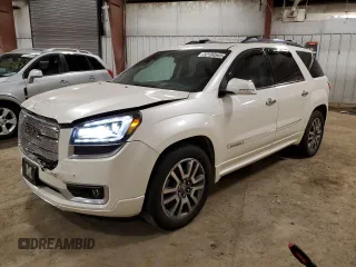 2013 GMC Acadia Denali z VIN 1GKKVTKD8DJ151149, wystawiony jako Copart lot #52184865 z przebiegiem 151 665 mil mil oraz Szkoda całkowita • Salvage title. Historia ofert i sprzedaży dostępna na DreamBid. Obrazek 1.