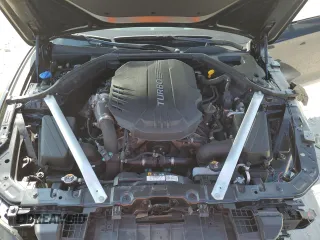 2024 Genesis G70 3.3T Sport Advanced with VIN KMTG54SE4RU136106, listed as a Copart auction lot 77546764 with 6,896 mi miles and Salvage Title. Bid and sale history available at carsss.com. Image 11.