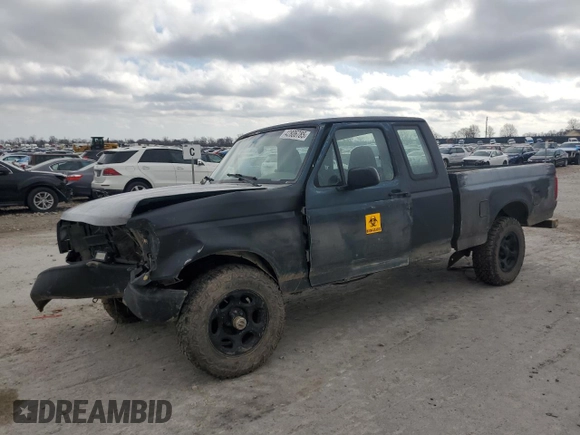 1994 Ford F-150 with VIN 1FTEX14N1RKA55863, listed as a Copart auction lot 42806785 with 0 mi miles and Salvage Title. Bid and sale history available at carsss.com. Image 1.