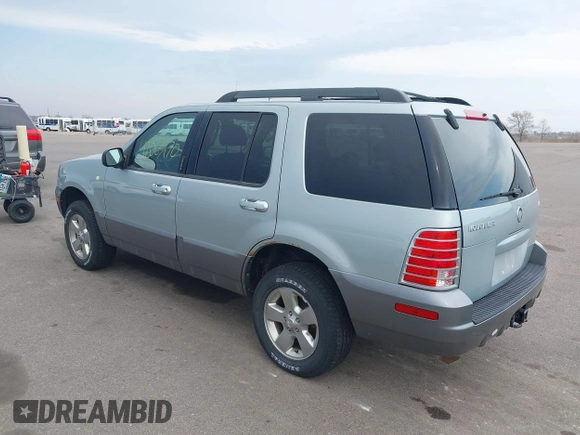 2005 Mercury Mountaineer Convenience z VIN 4M2ZU86K65UJ10015, wystawiony jako IAAI lot #42063970 z przebiegiem 153 542 mil mil oraz . Historia ofert i sprzedaży dostępna na DreamBid. Obrazek 3.