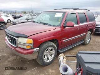 2001 GMC Yukon SLT with VIN 1GKEK13T71J198393, listed as a IAAI auction lot 41898293 with 230,055 mi miles. Bid and sale history available at carsss.com. Image 18.