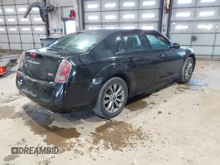 2014 Chrysler 300 with VIN 2C3CCAGG9EH273653, listed as a IAAI auction lot 41280645 with 82,125 mi miles. Bid and sale history available at carsss.com. Image 4.
