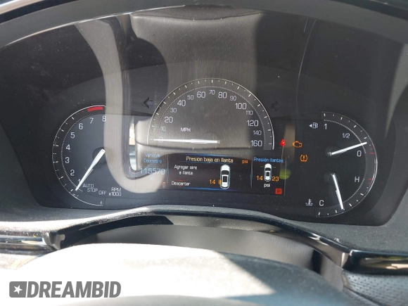 2017 Cadillac XT5 FWD with VIN 1GYKNARSXHZ192288, listed as a IAAI auction lot 42550286 with 115,570 mi miles and . Bid and sale history available at DreamBid. Image 7.