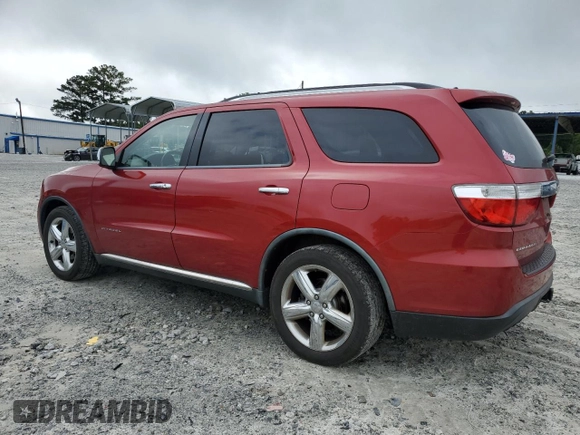 2011 Dodge Durango Citadel с VIN 1D4RD5GG4BC694823, выставлен на аукционе Copart как лот 61083015 с пробегом 178 640 миль миль и Списание • Salvage title. История ставок и продаж доступна на DreamBid. Изображение 2.