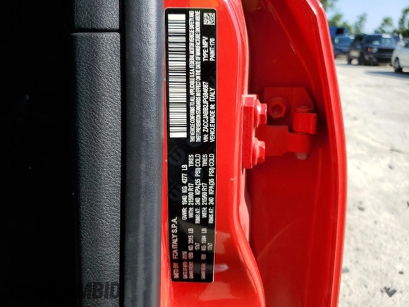 2018 Jeep Renegade Altitude with VIN ZACCJABB2JPG84687, listed as a Copart auction lot 53994155 with 150,680 mi miles and Salvage title. Bid and sale history available at DreamBid. Image 13.