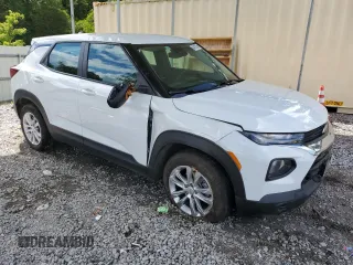 2021 Chevrolet TrailBlazer LS with VIN KL79MMS29MB172875, listed as a Copart auction lot 64102164 with 68,303 mi miles and Salvage Title. Bid and sale history available at DreamBid. Image 4.