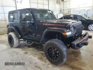 2021 Jeep Wrangler Rubicon with VIN 1C4HJXCG5MW730751, listed as a Copart auction lot 53132894 with 13,552 mi miles and Salvage title. Bid and sale history available at DreamBid. Image 4.