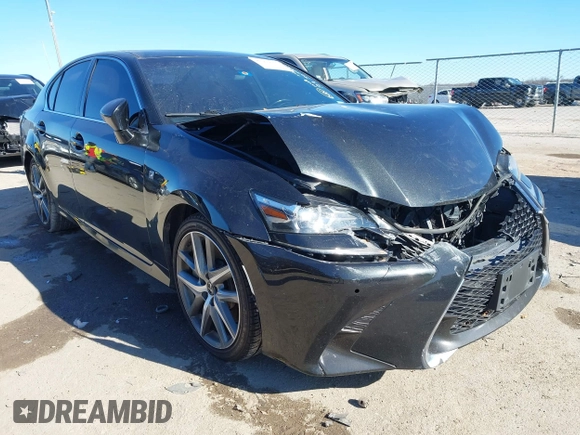 2016 Lexus GS 350 with VIN JTHBZ1BL9GA003381, listed as a IAAI auction lot 41151533 with 135,535 mi miles. Bid and sale history available at carsss.com. Image 1.