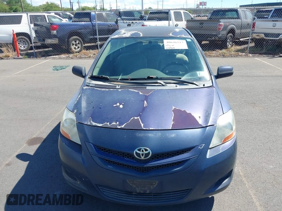 2007 Toyota Yaris with VIN JTDBT923671059795, listed as a IAAI auction lot 40646517 with 212,472 mi miles. Bid and sale history available at carsss.com. Image 6.