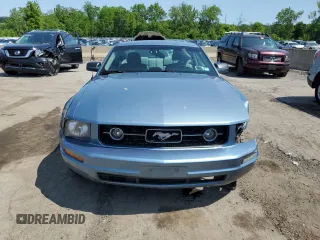 2007 Ford Mustang Deluxe with VIN 1ZVHT80N275327594, listed as a Copart auction lot 58373975 with 123,031 mi miles and Salvage title. Bid and sale history available at DreamBid. Image 5.