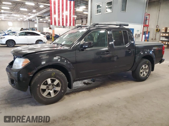 2011 Nissan Frontier Pro-4X with VIN 1N6AD0EVXBC449326, listed as a Copart auction lot 54994455 with 93,841 mi miles and Salvage title. Bid and sale history available at DreamBid. Image 1.