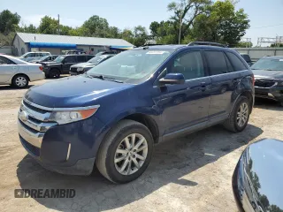 2012 Ford Edge Limited with VIN 2FMDK4KC2CBA37463, listed as a Copart auction lot 66397054 with 104,591 mi miles and Clean Title. Bid and sale history available at carsss.com. Image 1.