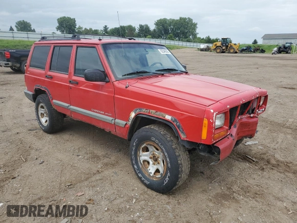 1999 Jeep Cherokee Sport with VIN 1J4FF68S4XL580048, listed as a Copart auction lot 62546365 with 154,059 mi miles and Clean title. Bid and sale history available at DreamBid. Image 4.