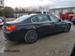 2009 BMW 7 Series 750Li with VIN WBAKB835X9CY62045, listed as a Copart auction lot 78865724 with 132,879 mi miles and Clean title. Bid and sale history available at DreamBid. Image 3.