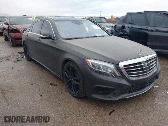 2015 Mercedes-Benz S 550 with VIN WDDUG8CB8FA131050, listed as a IAAI auction lot 41864029 with 82,324 mi miles and . Bid and sale history available at DreamBid. Image 1.